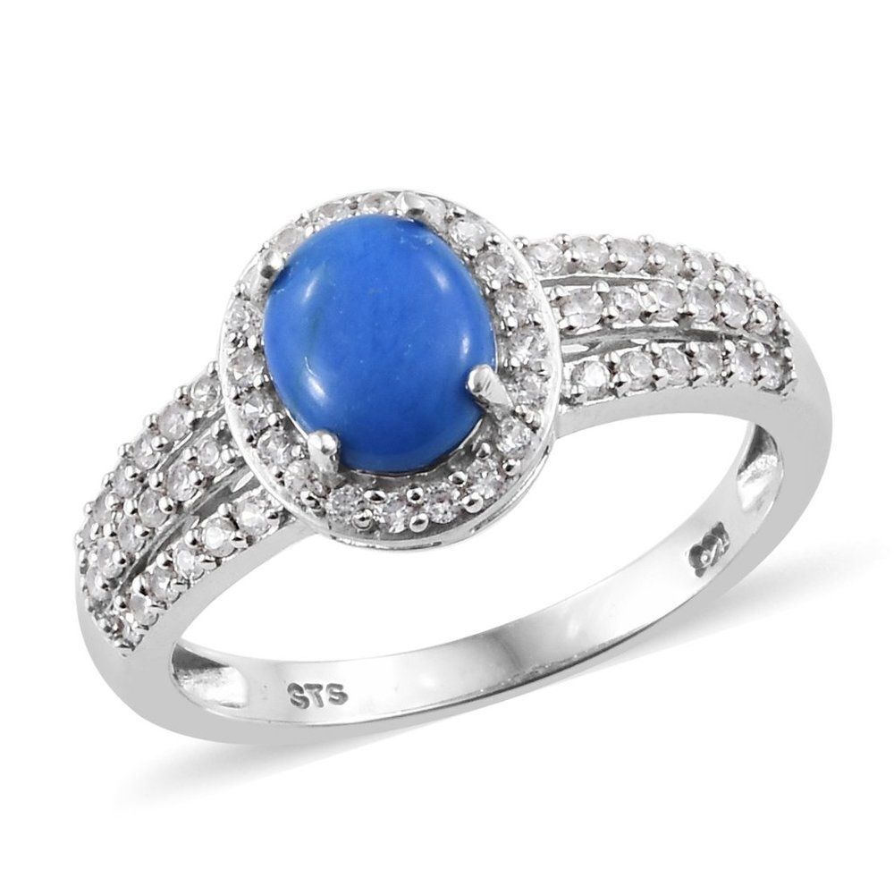 Cambodian Zircon Ring in Platinum Over